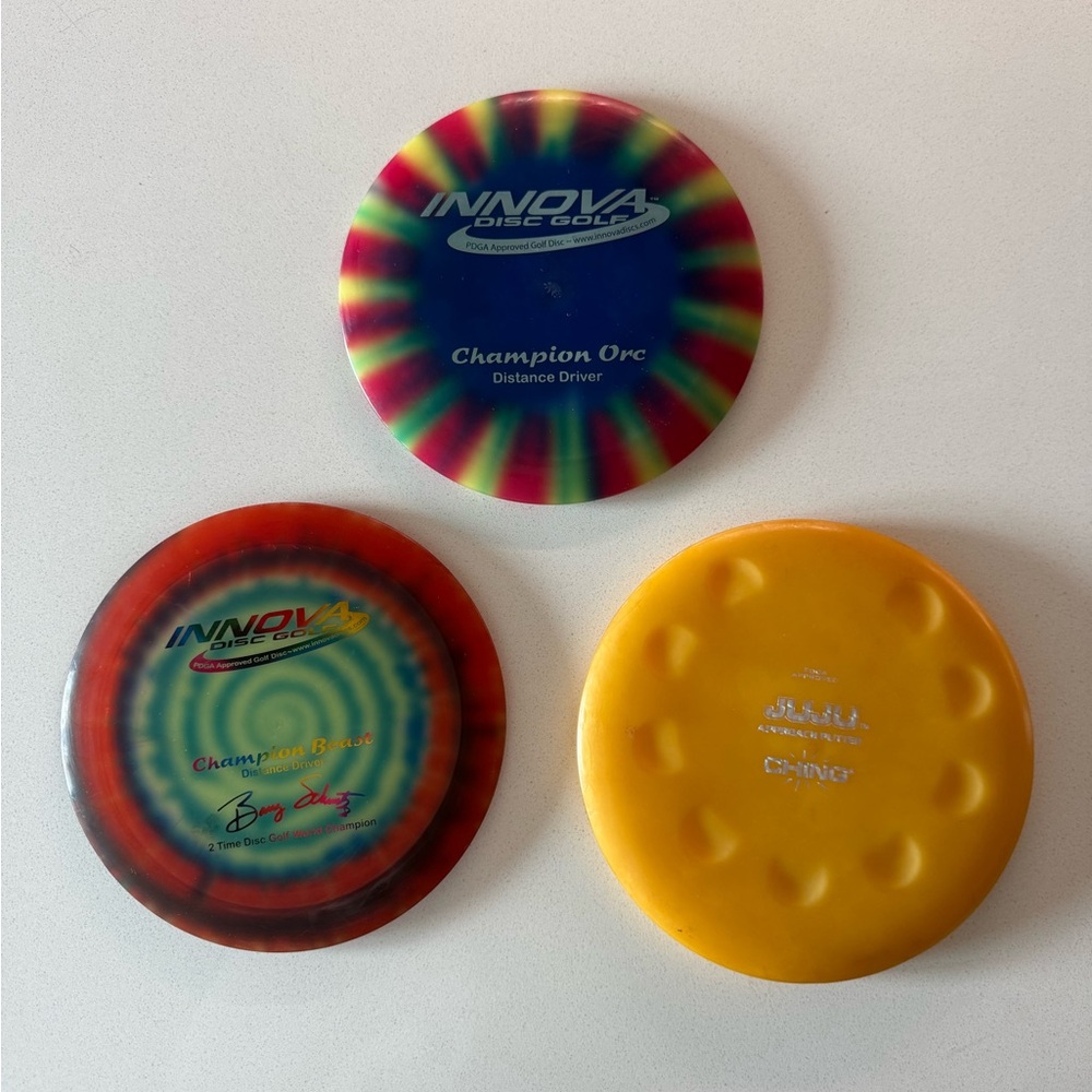 Innova & Ching Golf Discs (3)